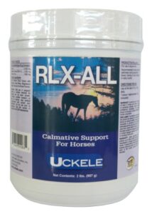 uckele rlx-all horse supplement - equine vitamin & mineral supplement - 2 pound (lb)