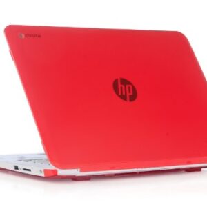 iPearl mCover Hard Shell Case for 14" HP Chromebook 14 G2 Series (14-Q010NR 14-Q020NR 14-Q029WM 14-Q030NR 14-Q070NR, etc) laptops (Red)