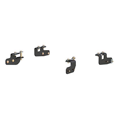 CURT 16427 5th Wheel Installation Brackets, Select Ram 2500, Except with 5th Wheel Prep Package Black