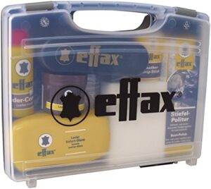 effax unisex leather care case, brown, l uk