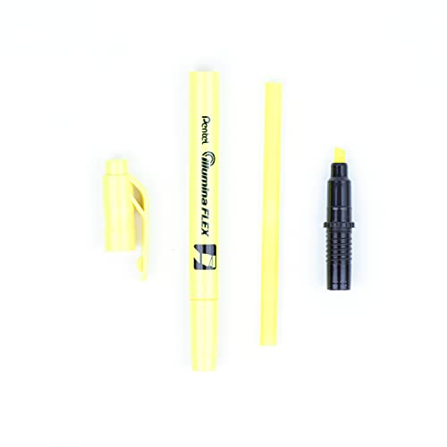 Pentel Refill For Handy-Line S Highlighter, Yellow Ink, Box of 12 (SLR3-G)