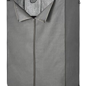 Whitmor COVER ONLY for Double Rod Closet with Heavy Duty Zipper - Gray