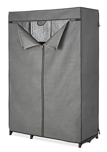 Whitmor COVER ONLY for Double Rod Closet with Heavy Duty Zipper - Gray