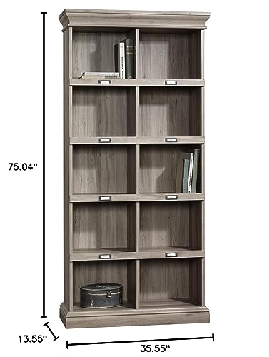 Sauder Barrister Lane Bookcase, Salt Oak finish