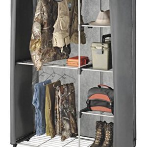 Whitmor Deluxe Utility Closet - 5 Extra Strong Shelves - Removable Cover