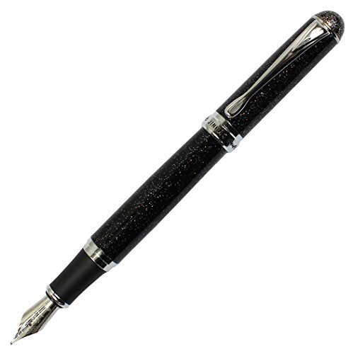 Gullor Advanced Jinhao Medium Fountain Pen X750 Black Night Sky Pattern