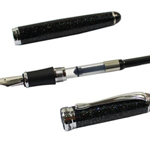 Gullor Advanced Jinhao Medium Fountain Pen X750 Black Night Sky Pattern