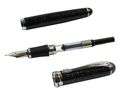 Gullor Advanced Jinhao Medium Fountain Pen X750 Black Night Sky Pattern