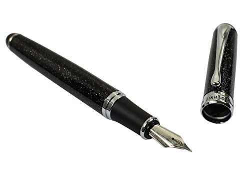 Gullor Advanced Jinhao Medium Fountain Pen X750 Black Night Sky Pattern