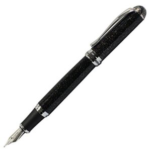 Gullor Advanced Jinhao Medium Fountain Pen X750 Black Night Sky Pattern