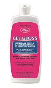 tr industries gel-gloss rv gg-16 polish and protector 16 oz.