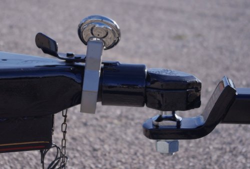 The Collar Trailer Hitch Lock for Bulldog-Style Couplers (Including The RAM)