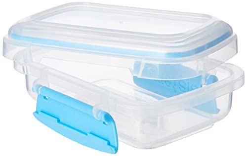 Sistema 61520 KLIP IT Accents Food Storage Container, 200 ml - Assorted Colours