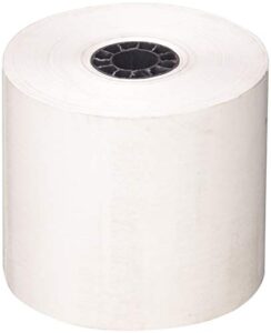 fhs retail thermal receipt paper, 2.25 inches x 165 feet roll (32 pack)