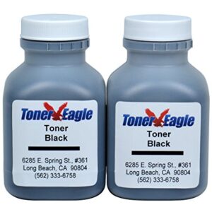 Toner Eagle Toner Refill Kit Compatible with HP Laserjet 1200 1200n 1200se 1220 1220se 15X C7115X [Black, 2-Pack]