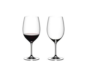 riedel vinum bordeaux glasses, set of 2