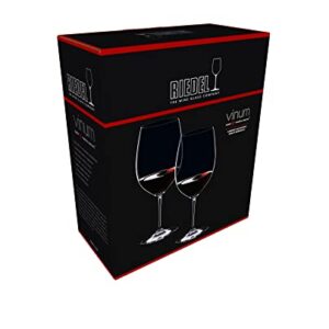 Riedel VINUM Bordeaux Glasses, Set of 2