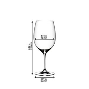 Riedel VINUM Bordeaux Glasses, Set of 2