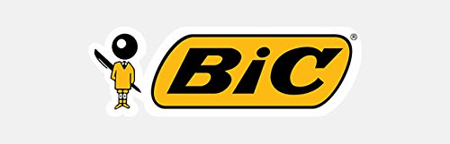 Bic Ultra Round Stic Grip Ball Point Pens, Medium Point, 1.2 mm, Black Ink (24 Pens)