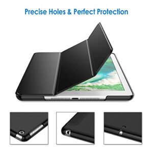 JETech Case for iPad Air 1st Edition (NOT for iPad Air 2/3/4/5), 9.7 Inch, Smart Cover with Auto Wake/Sleep (Black)