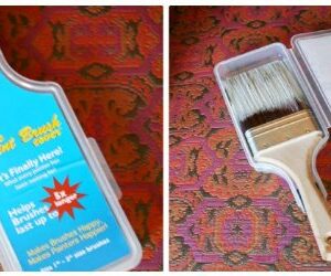 The Paint Brush Cover (3 Pack). Professional Painting Brush Holder/Case. Holds 1" to 3" Brushes
