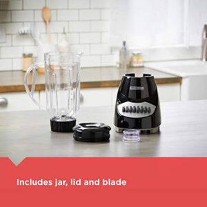 BLACK+DECKER Counter Top Blender, Black, BL2010BPA