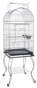 bird parrot cage cockatiel amazon african grey caique conure, 20 x 20 x 65"h