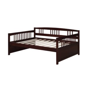 dorel living morgan full daybed, espresso