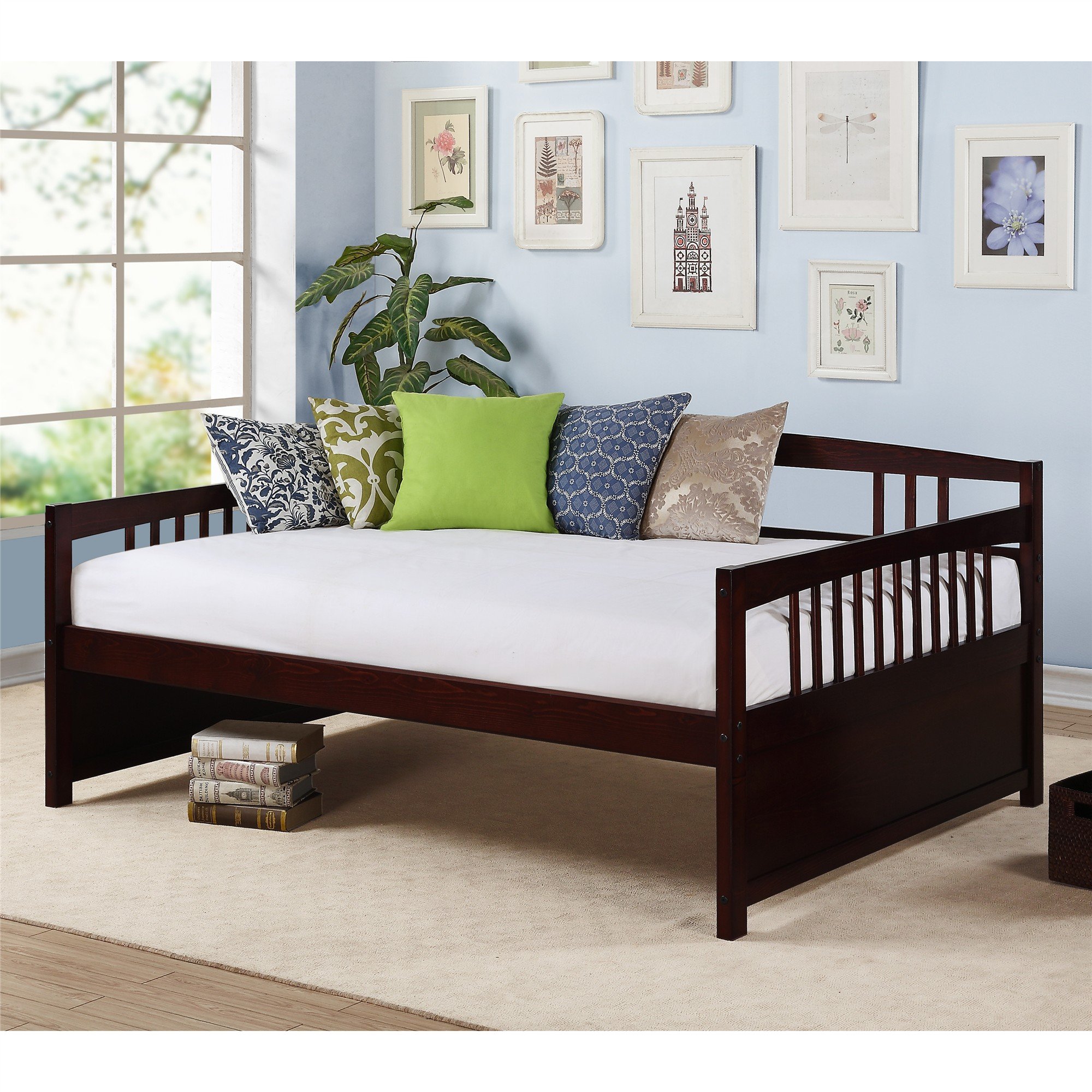 Dorel Living Morgan Full Daybed, Espresso