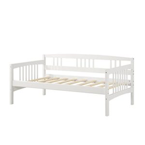 dhp kayden daybed solid wood, twin, white