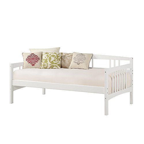DHP Kayden Daybed Solid Wood, Twin, White