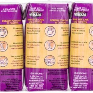 Whiskas Catmilk for Cats and Kittens - 6.75 fl oz. - 3ct