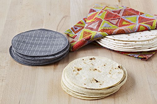 IMUSA USA MEXI-10007 Sunburst Cloth Tortilla Warmer 12-Inch, Yellow/Red/Orange