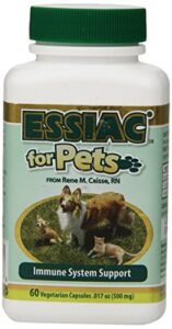 essiac international herbal supplement for pets, 60 capsules