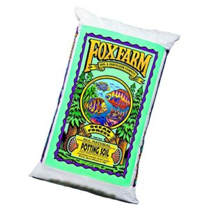 Foxfarm FX14053 Ocean Forest Plant Garden PH Adjusted 12 Quarts Potting Soil Blend Mix for Containerized Plants, 11.9 Pound Bag (2 Pack)