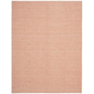 safavieh boston collection 6' x 9' orange bos685c handmade flatweave cotton area rug