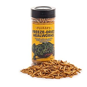 fluker's freeze dried insects - mealworms, 1.7 oz