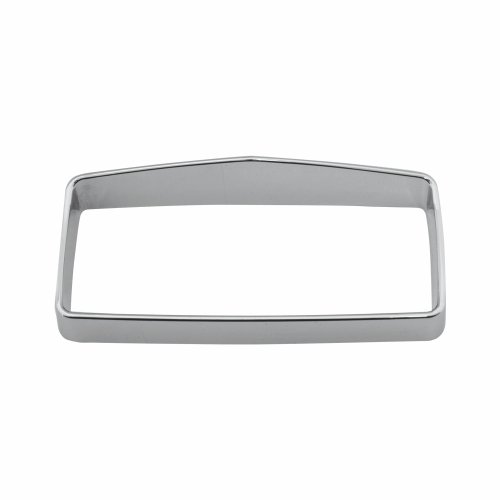 Grand General 66994 Plastic Chrome Center Instrument Bezel with Visor for Kenworth