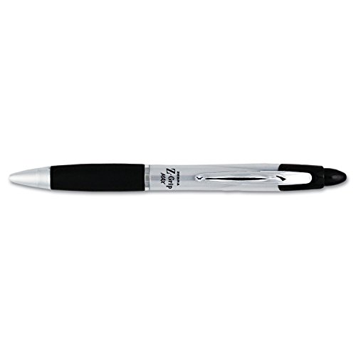 Zebra 22410 Z-Grip MAX Ballpoint Retractable Pen, Black Ink, Medium, Dozen