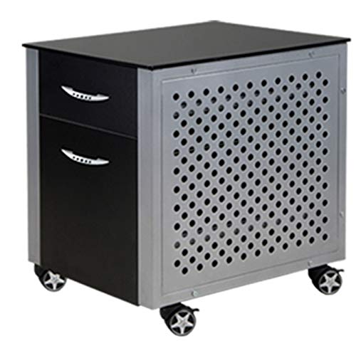 Pitstop Furniture FC230B Black File Cabinet
