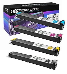 speedyinks speedy inks compatible laser toner cartridge replacement for sharp mx-2600n (1 black, 1 cyan, 1 magenta, 1 yellow, 4-pack)
