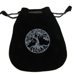 CircuitOffice Tree of Life Velveteen Bag 5"