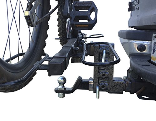 GEN-Y GH-304 MEGA-Duty Adjustable 7.5" Drop Hitch Only for 2" Receiver - 10,000 LB Towing Capacity - 1,500 LB Tongue Weight