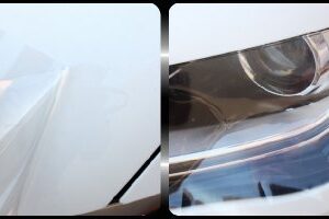 Optix New Clear Bra Headlight Bumper Hood Paint Protection Guard Film Vinyl Sheet Roll - 12" x 72" Inch