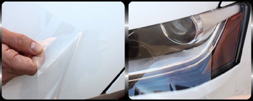 Optix New Clear Bra Headlight Bumper Hood Paint Protection Guard Film Vinyl Sheet Roll - 12" x 72" Inch