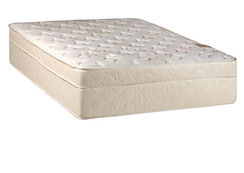 Comfort Bedding Firm Foam Encased Eurotop Pillowtop Innerspring Mattress, Good for The Back, Twin XL