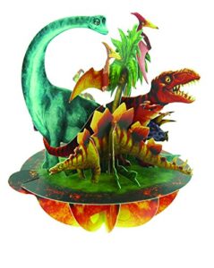 santoro pirouettes jurassic dinosaurs 3d pop up card