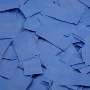 Ultimate Confetti - (1lb) Dark Blue Tissue Confetti - Biodegradable - Hanukkah, Baby Shower, Holiday Color