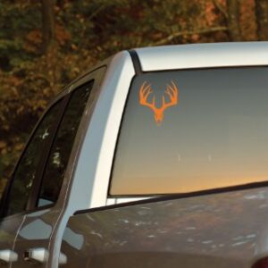 Mossy Oak Graphics Animal Decal, Easy to Install, No-fade, Cast Vinyl, Whitetail Blaze 13043