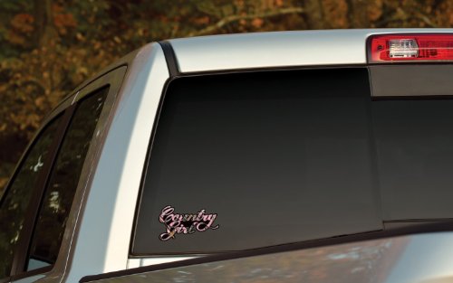 Mossy Oak Graphics Pink Country Girl Decal Bumper Sticker for Windows, Cars, Trucks, Laptops, 13078